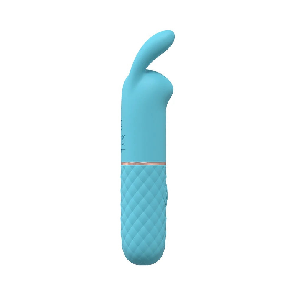 Loveline Dona Mini Rabbit Silicone Vibrator Blue