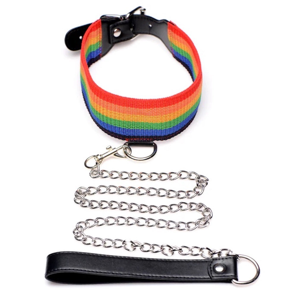 Master Series Kinky Pride Rainbow Bondage set