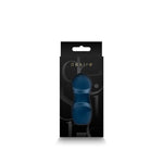 Fingerella finger vibrator inside it's packaging, from the back
