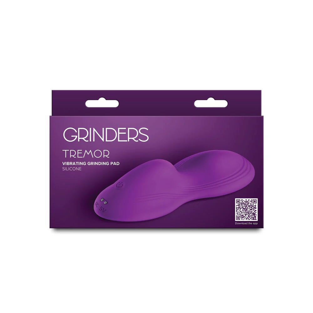 Tremor silicone grinder pad box form the front