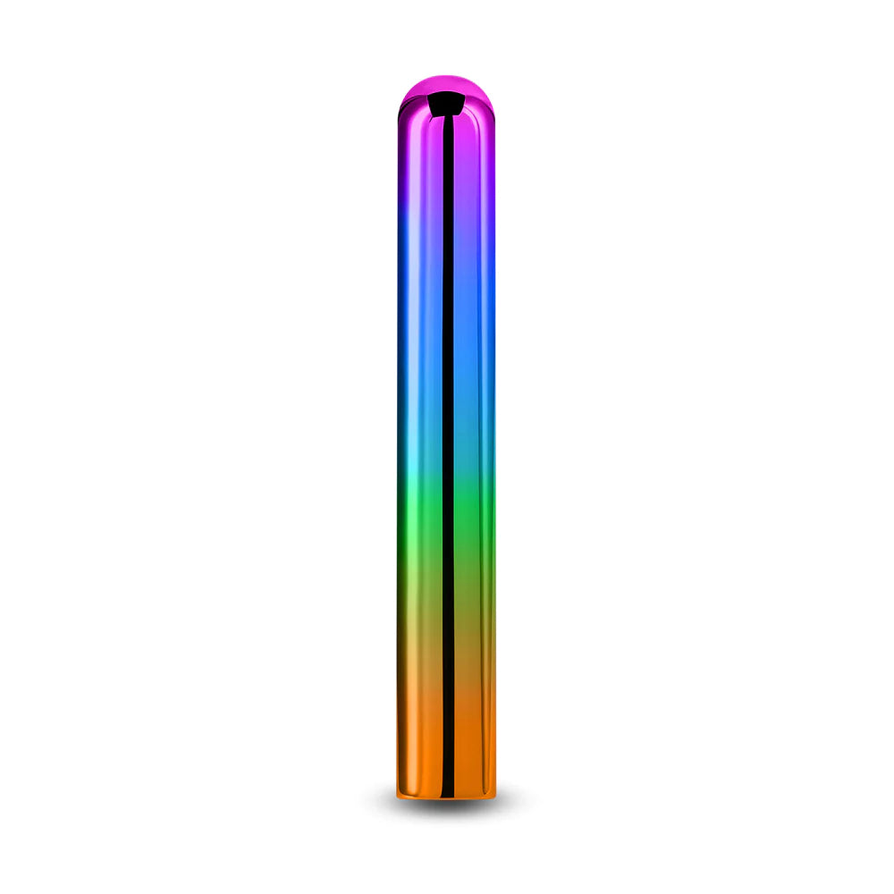 4.96" Chroma Rainbow Rechargeable Metallic Vibe