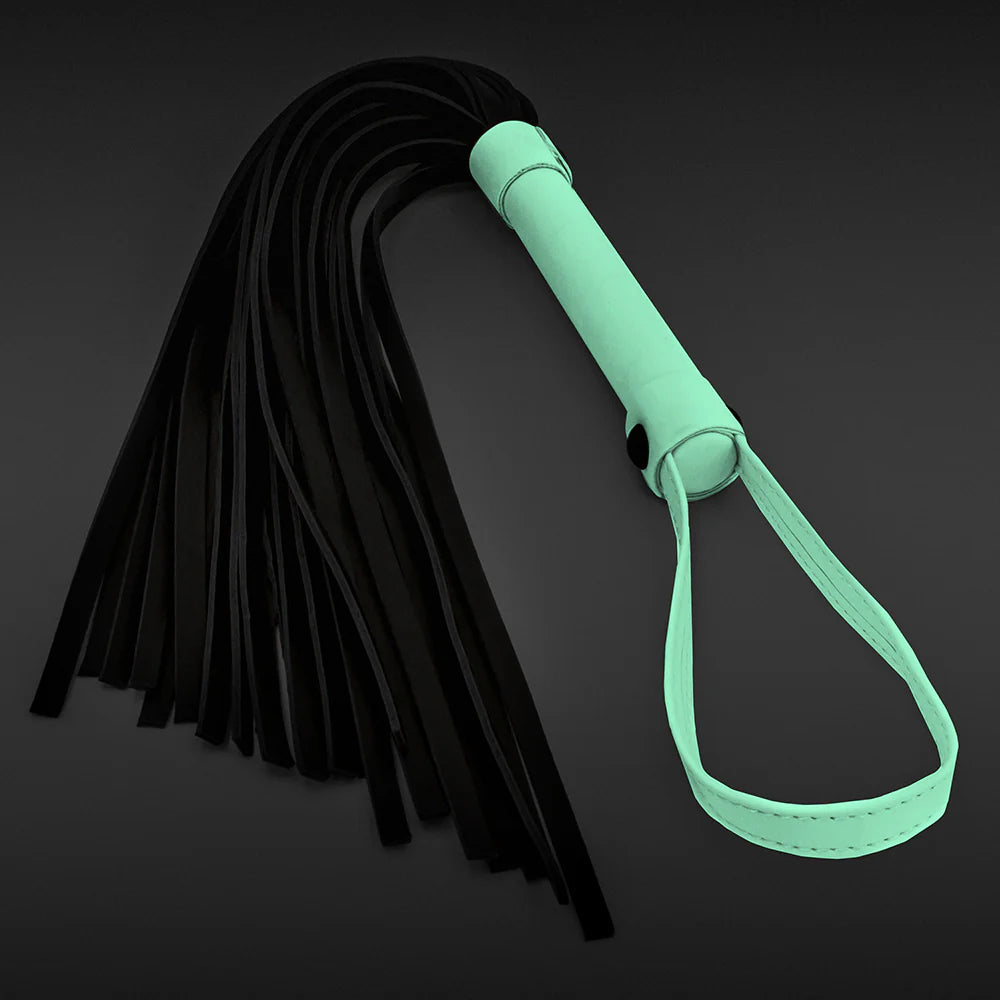 NS Novelties Glo Bondage Flogger