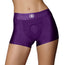 ouch! Strap on harness vibrating boxer purple