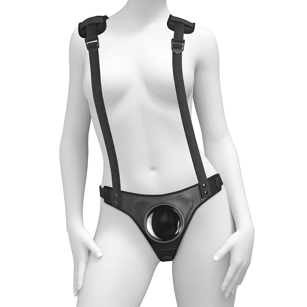Pipedream Body Dock Suspenders Strap on harness