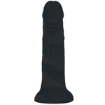 6.7" Quinn Silicone Dildo - Black