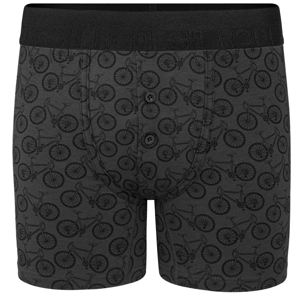 Rise Button Fly Boxer+ Harness - Bicycles
