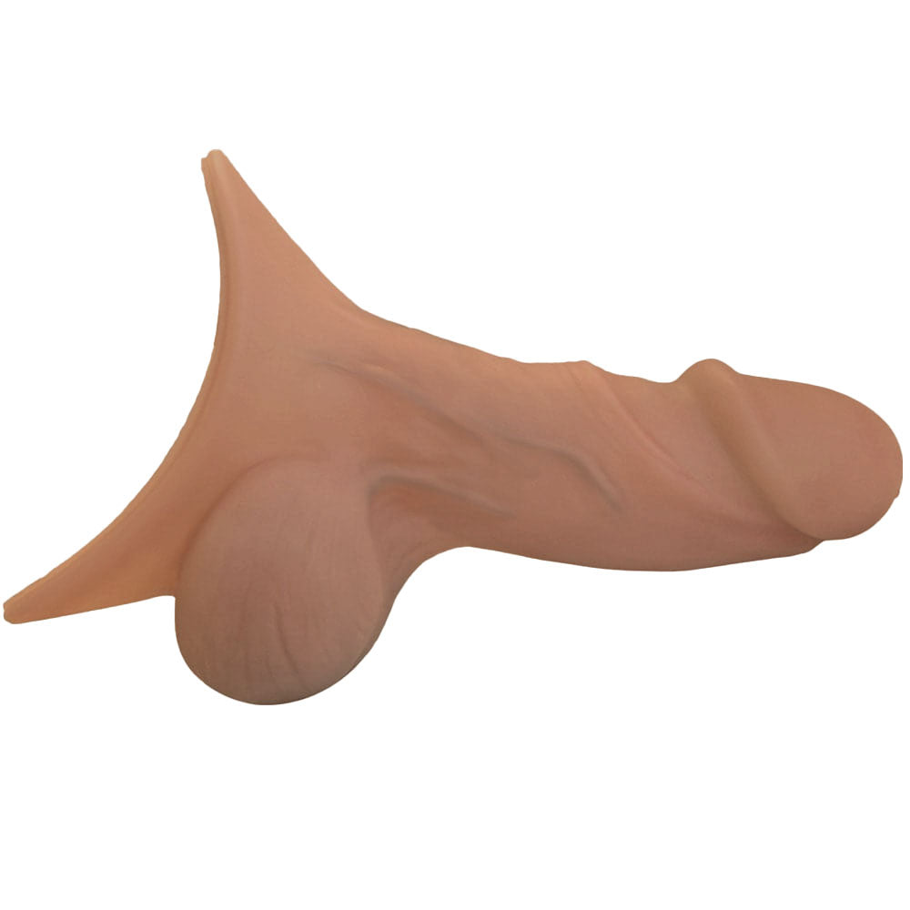 4.5 inch stp silicone caramel