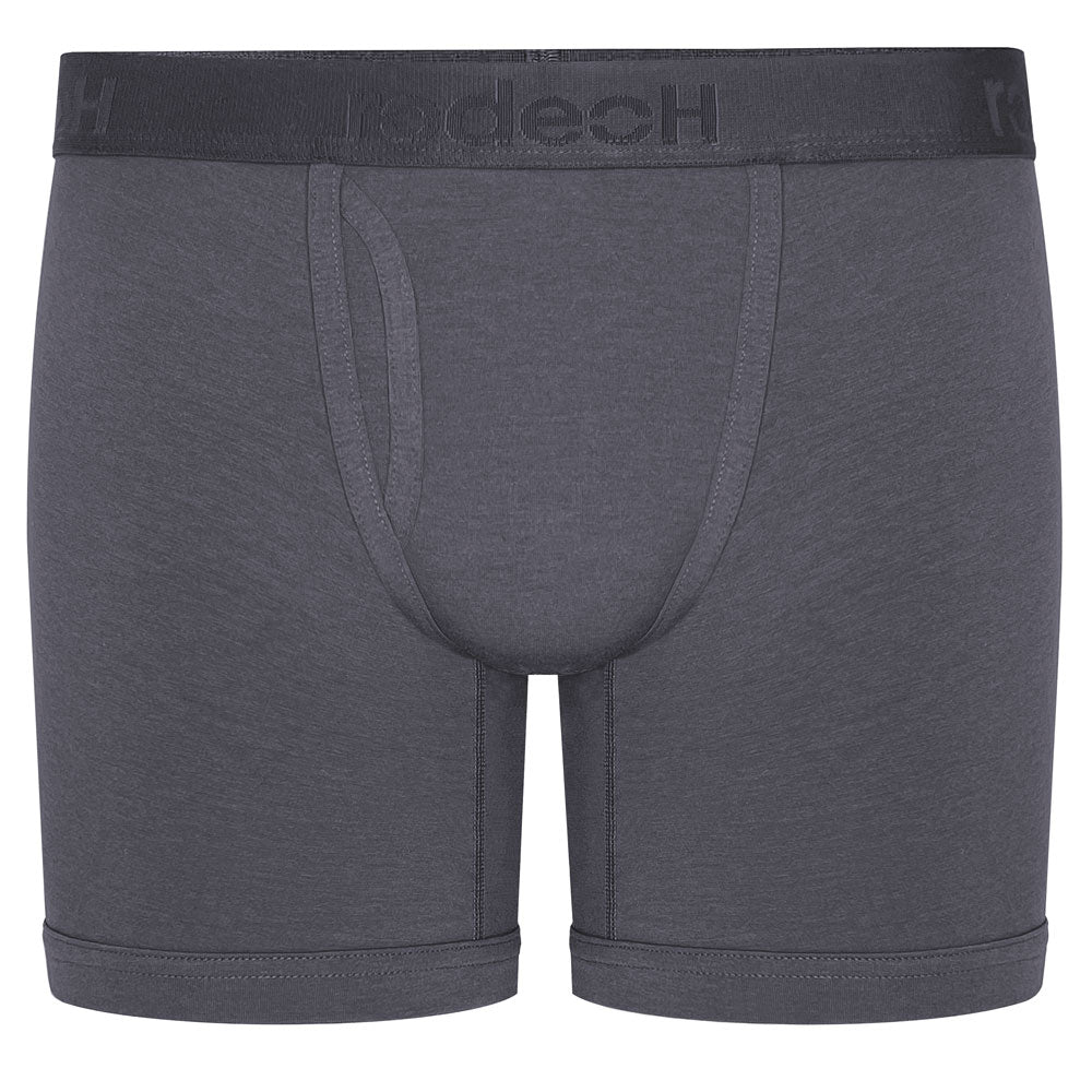 rodeoh 6 inch shift boxer underwear gray