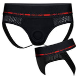 rodeoh jock harness black and soreal posable black dil package deal