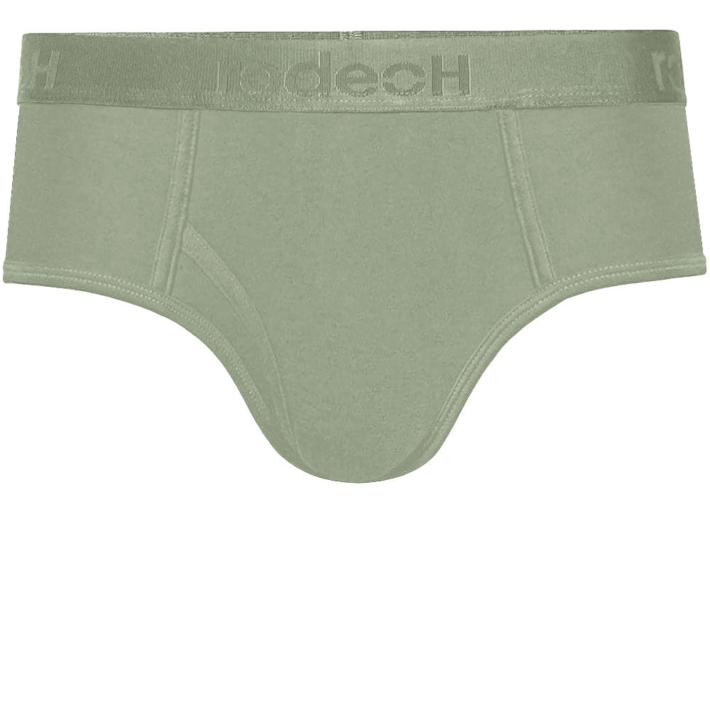 RodeoH Shift brief Underwear in sage Green from the front