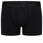 RodeoH Classic Top Loading Packing Boxer in Black, front view