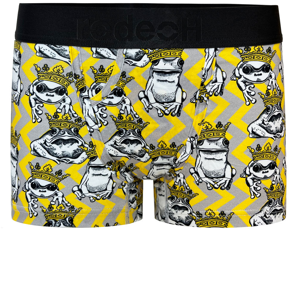 Classic Boxer Packing Underwear 3 Pack - Mellow Yellow - Frogs