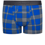 rodeoh classic boxer underwear light blue plaid
