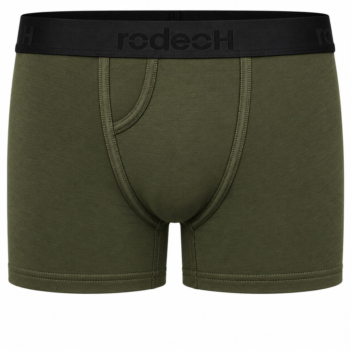 RodeoH Classic Top Loading Packing Boxer in Khaki, front view