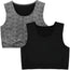 Compression Chest Flattening Top 2 Pack - Bikes and Black
