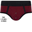 Duo Brief+ Harness - Claret/Black