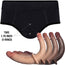Duo Brief & Realistic Double Trouble Double Ended Dildo - Package Deal