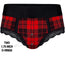 Duo Panty Harness - Red Plaid