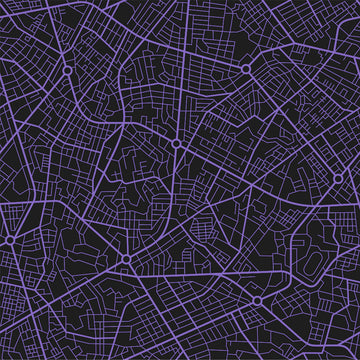Brief+ Harness - Geometric Purple