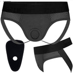rodeoh jock harness gray with stabilizer
