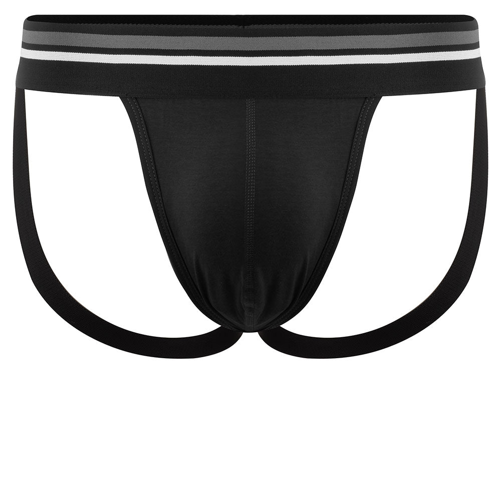 rodeoh jock packer underwear stripe black