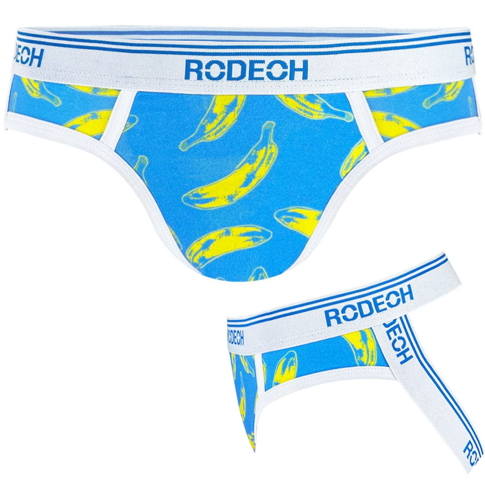 rodeoh jock underwear banana yellow blue