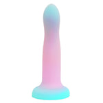 rodeoh nexus rory 6 inch dildo afterglow ombre blue pink purple pastel