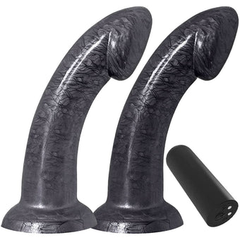6" Spark Super Soft Rechargeable Vibe Dildo - Pearlescent