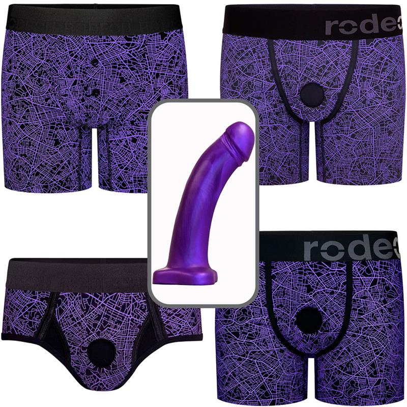 FREE Violet Dildo when you Build your Purple Geometric Package Deal