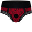 rodeoh panty harness hearts roses red