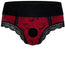 2.0 Panty+ Harness - Hearts & Roses Red