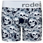 rodeoh rise boxer harness midnight navy skulls
