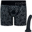 Rise Biker+ Lucky Horseshoes & Quinn Silicone Dildo Black - Package Deal