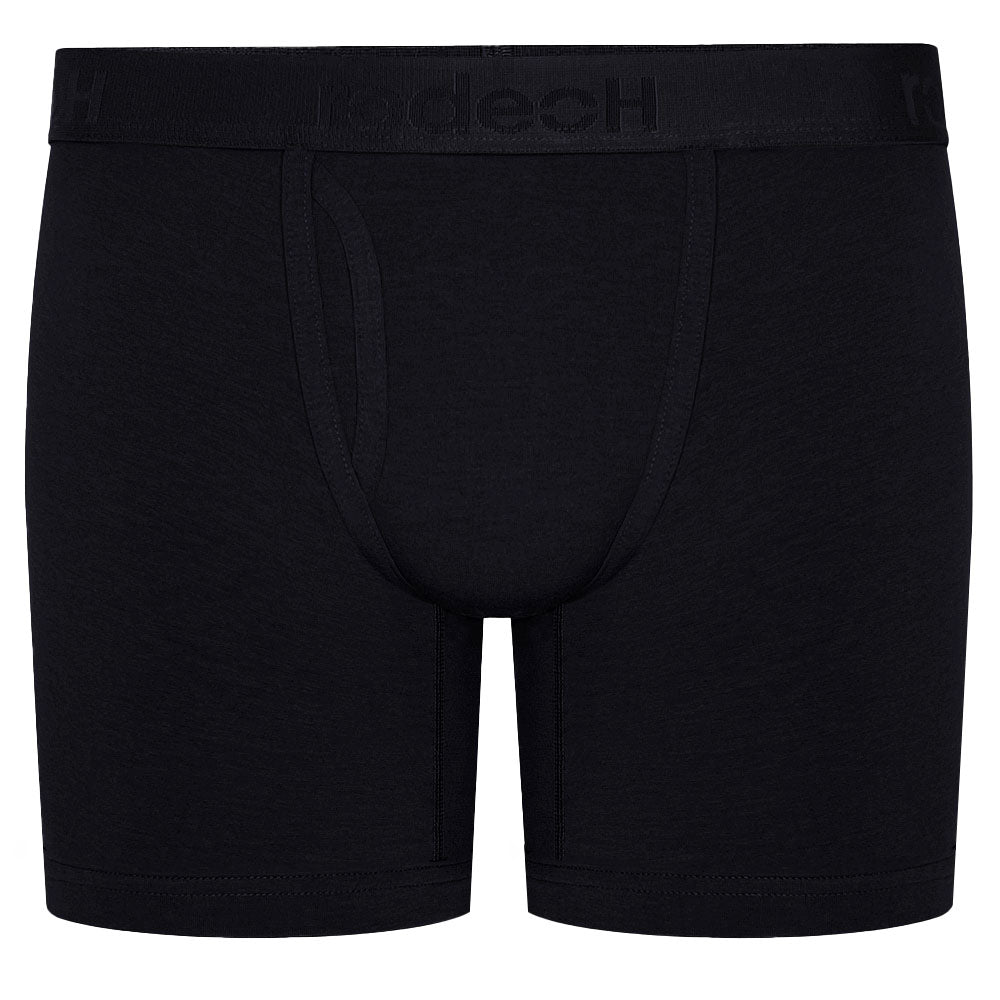 Black Rodeoh 6" inseam Shift gender neutral boxer broef underwear