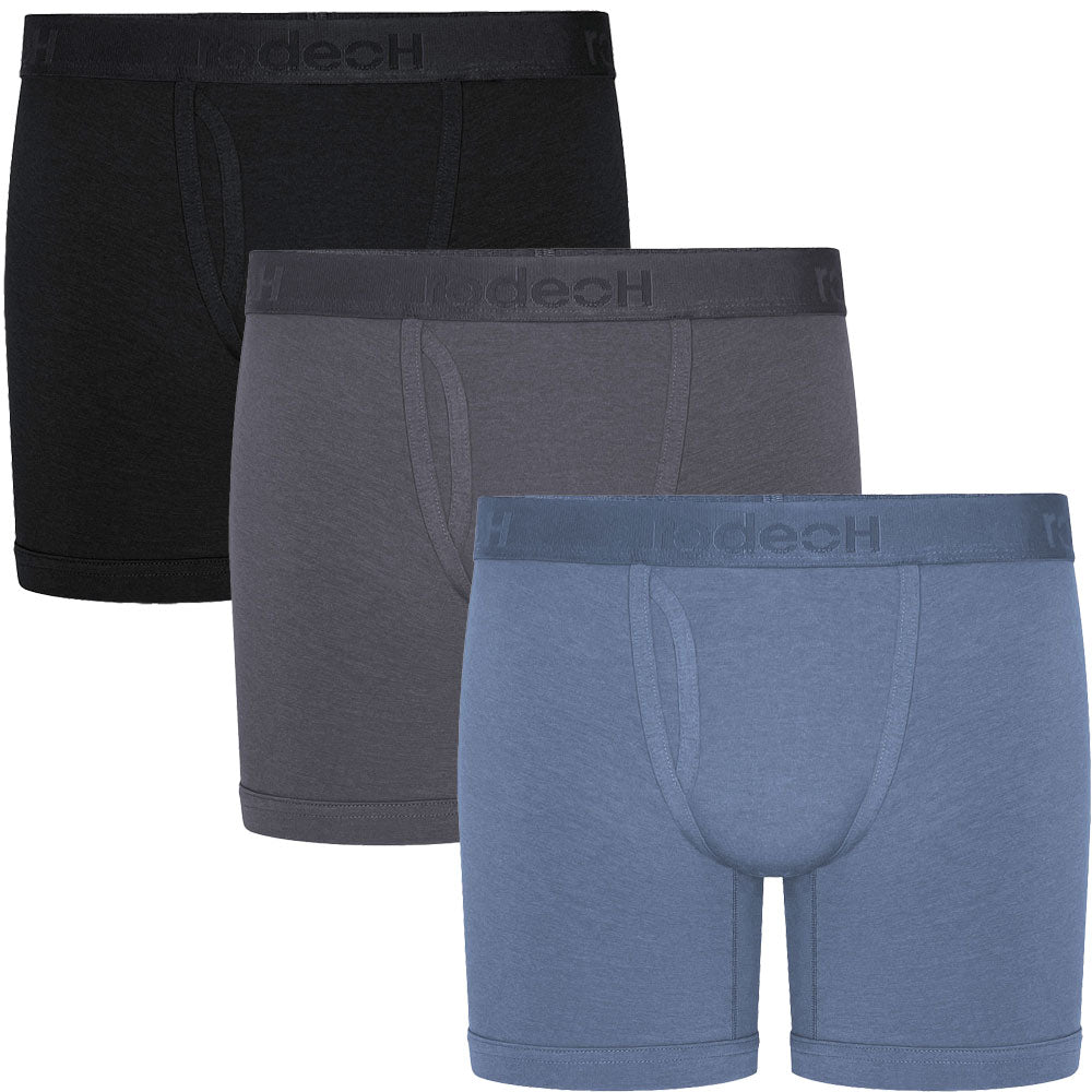 6" Shift Boxer Packing Underwear 3 Pack - Calm Classic - Multipack
