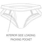 Shift Jock packing underwear interior pocket diagram
