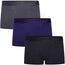 Shift Short Underwear 3 Pack - Purple, Black & Gray - Multipack
