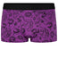 Shift Short Packer Underwear - Hearts & Roses - Purple