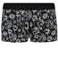 Shift Short Packer Underwear - Hearts & Roses - Black
