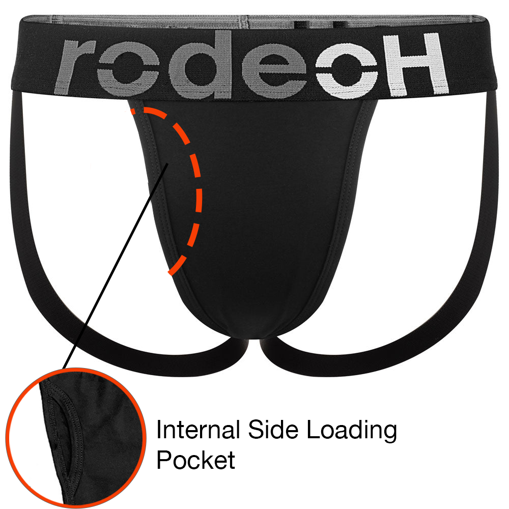 Shift Sport Jock Packer Underwear - Black Luxe