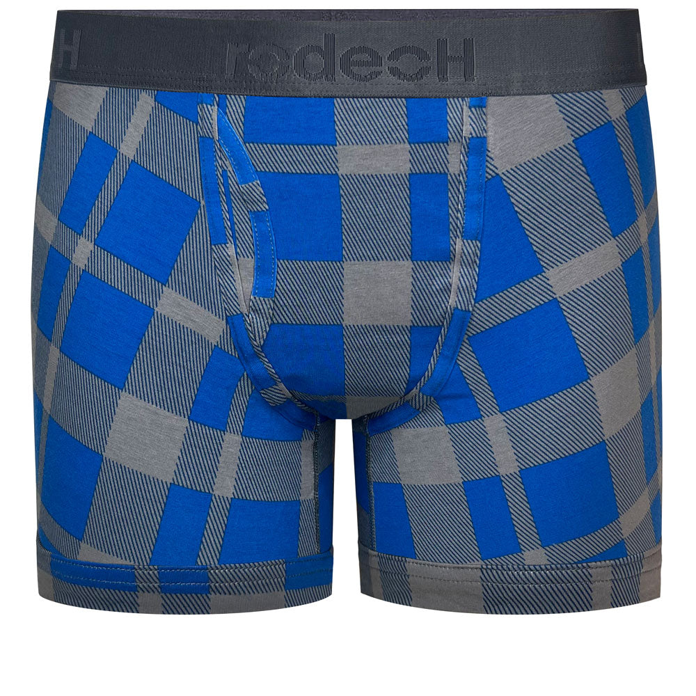 6" Top Loading Boxer Packing Underwear 3 Pack - Cool Plaids