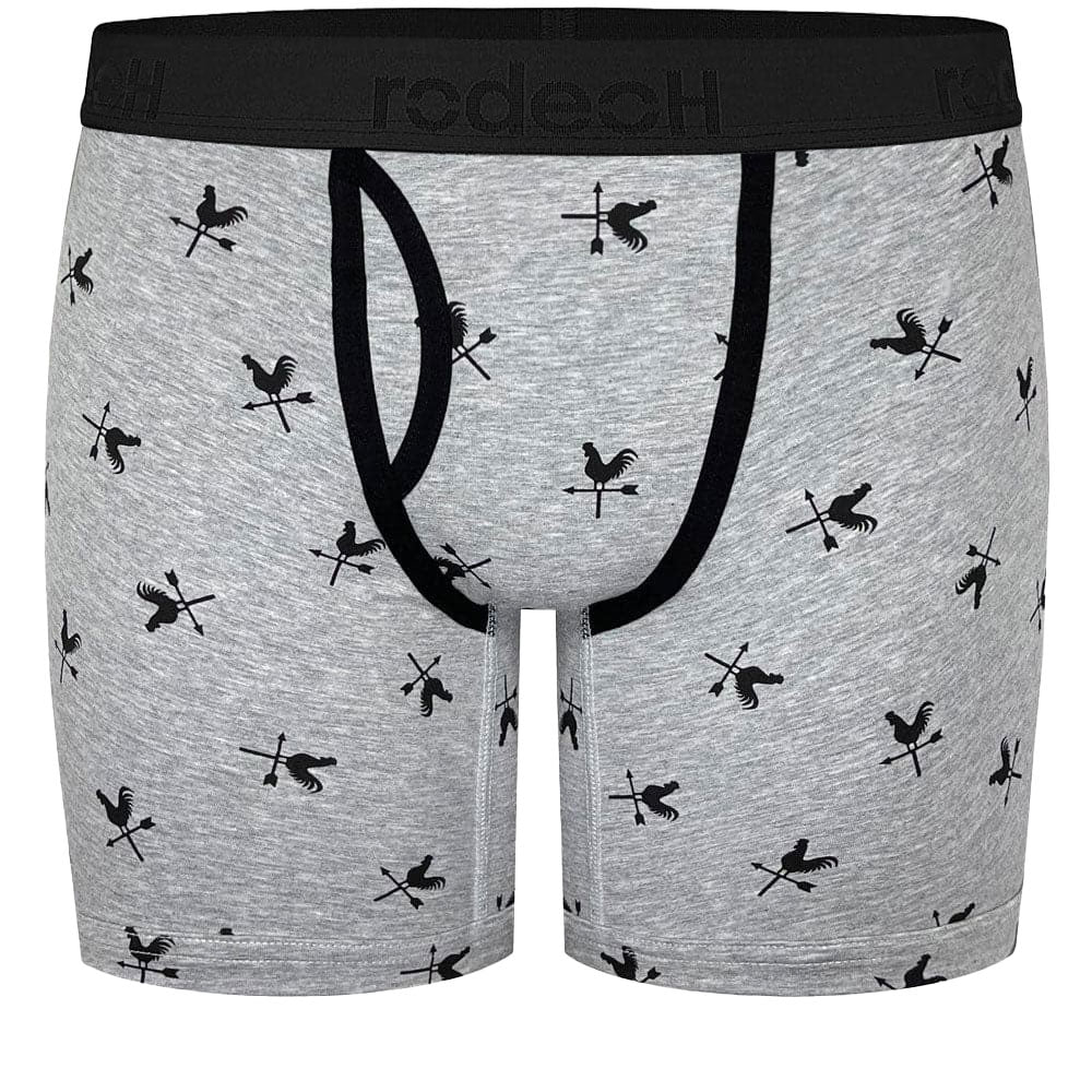 rodeoh top loading boxer gray cock print