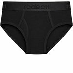 RodeoH Top Loading Brief Packing Underwear in Black, front view