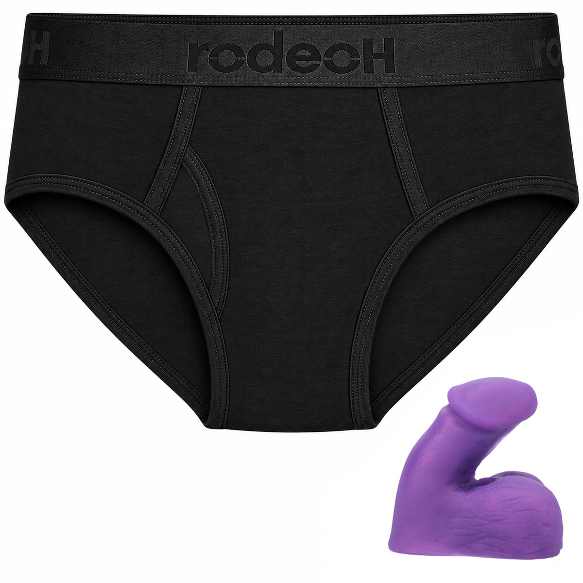 Classic Top Loading Brief & On The Go Silicone Packer - Package Deal Purple