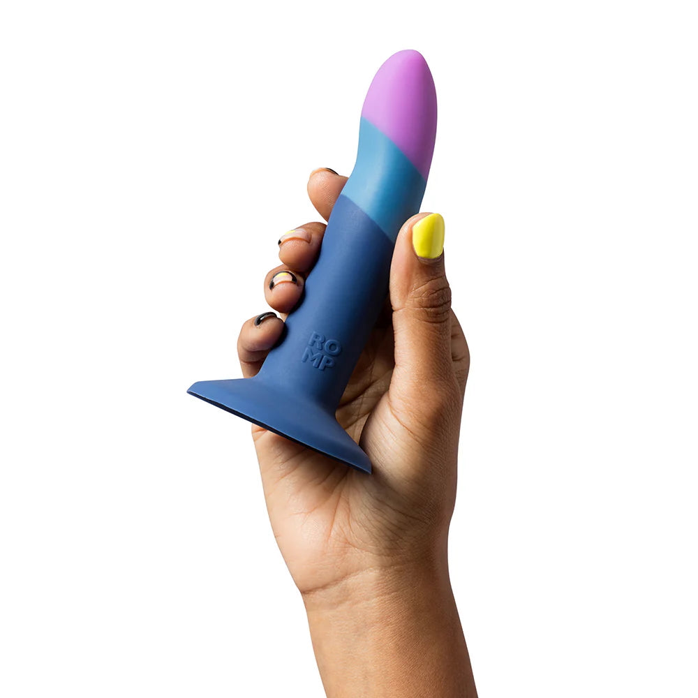 ROMP Piccolo Pegging Kit - Harness and Silicone Dildo Set