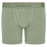 RodeoH Shift 6 inch Boxer in Sage Green, front view