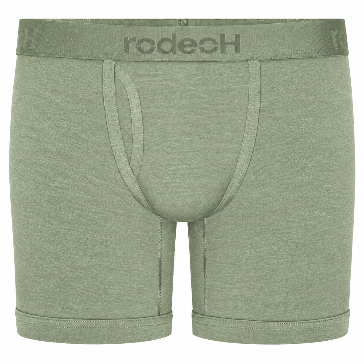 RodeoH Shift 6 inch Boxer in Sage Green, front view