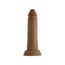 5.8" Model J Dual Density Realistic Dildo - Oak/Dark Caramel