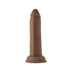 5.8" Model J Dual Density Realistic Dildo - Oak/Dark Caramel