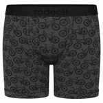 RodeoH Shift 6 inch Boxer in Bicycles print, front view